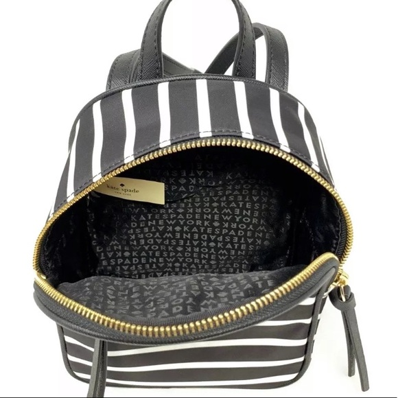 ➕ kate Spade Mini Bradley Wilson Backpack stripe - Picture 2 of 8